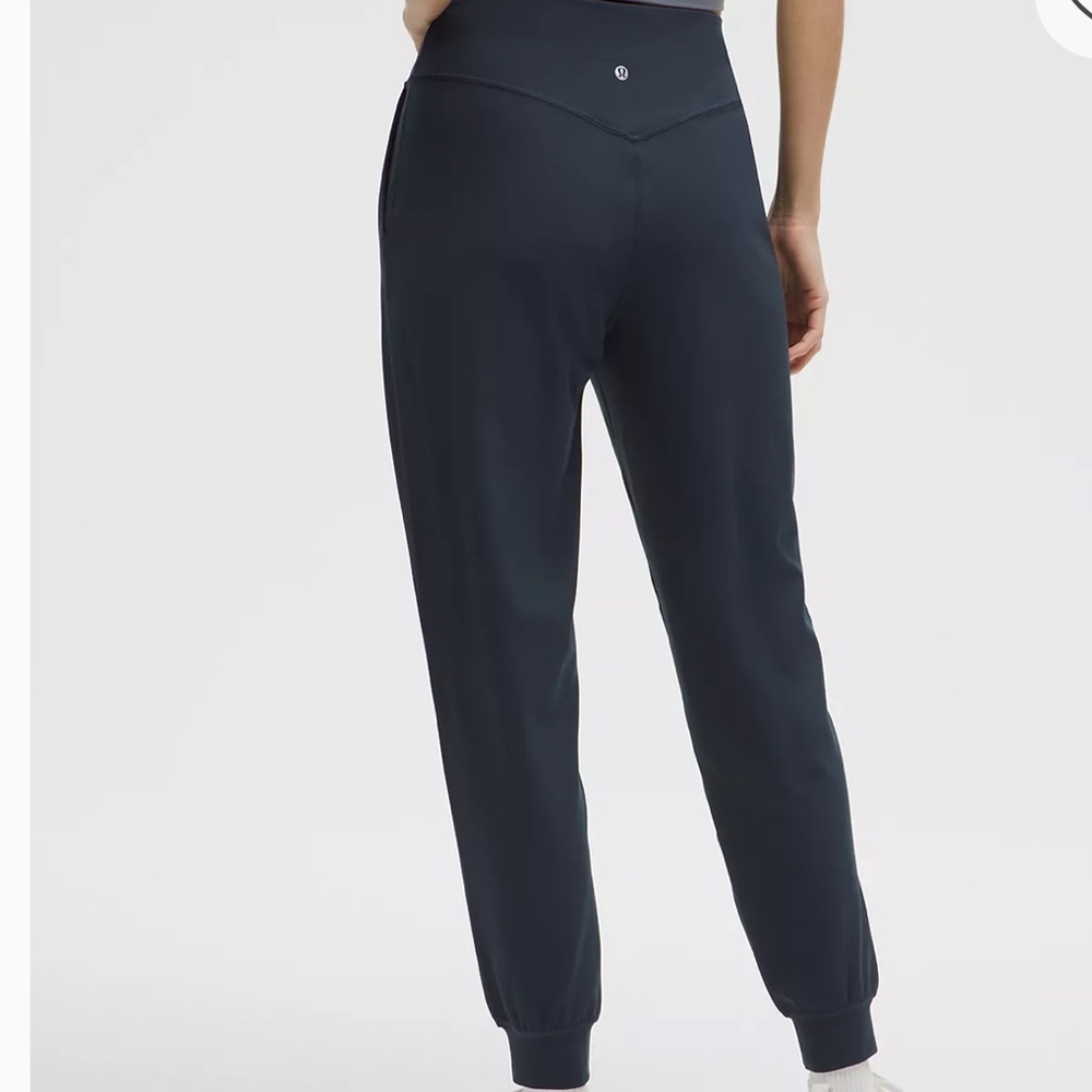 Lululemon Align Jogger 28 Navy Blue Nulu Yoga Pants LW5CQ2S Size 14 - Picture 1 of 8
